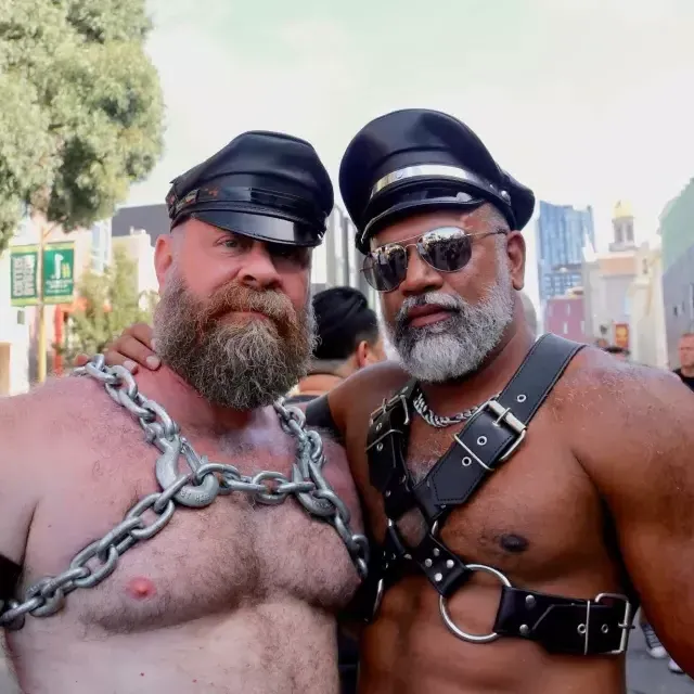 전형적인 Folsom Street Fair 참석자